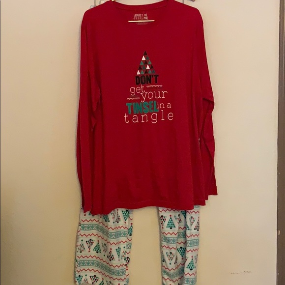 Jammies for Families Other - Pajama set pjs MC “tinsel in a tangle” unisex